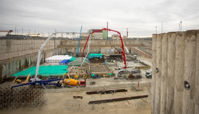 Paks II.: ütemezetten halad az alaplemez kivitelezése